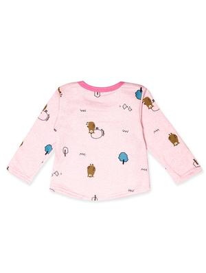 pink cotton pyjama set nightwear - 16703036 - Standard Image - 4