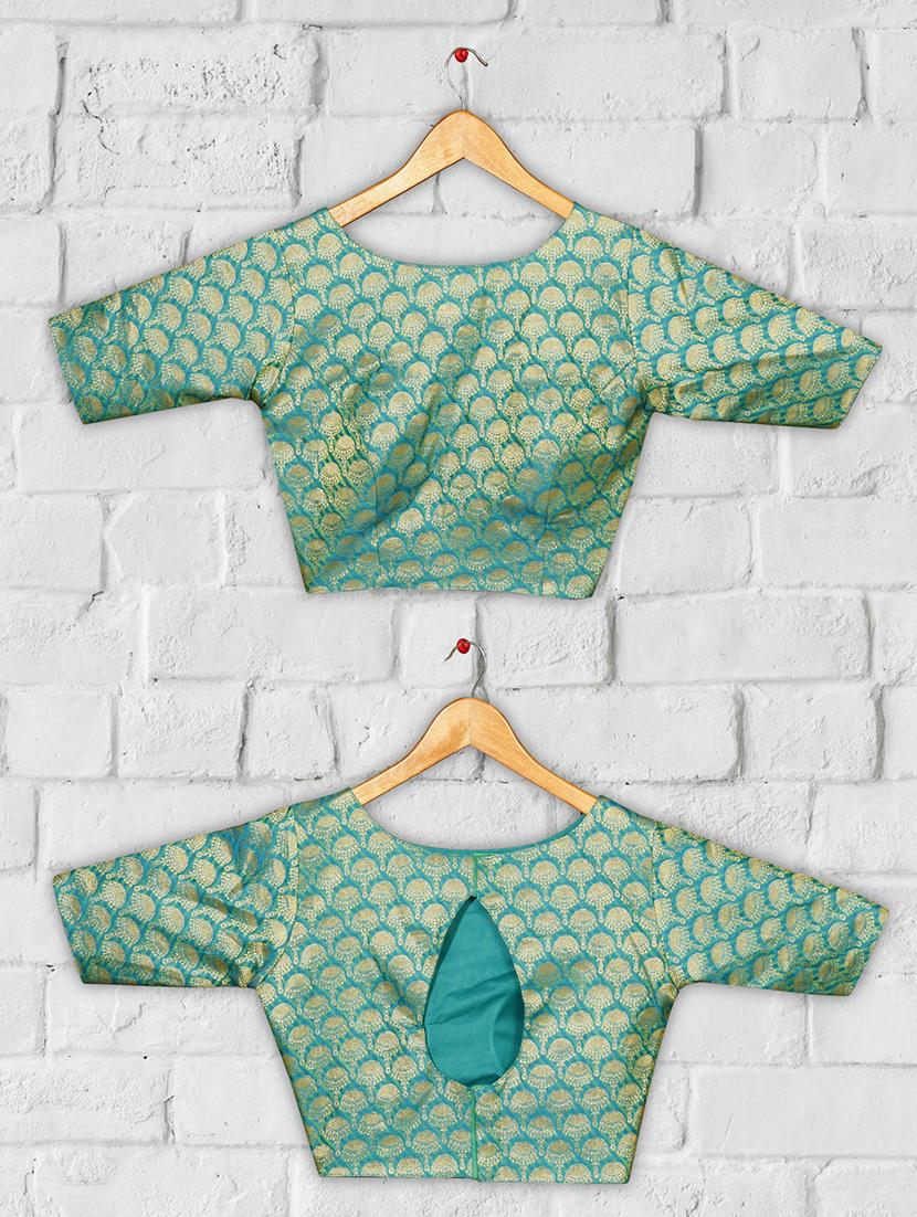 foil printed blouse - 16703329 - Zoom Image - 4