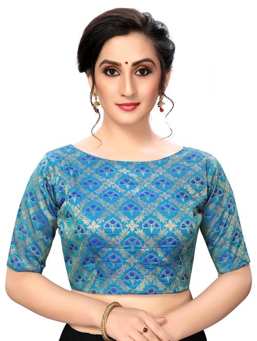 foil printed blouse - 16703332 - Standard Image - 1