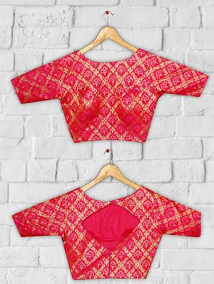 foil printed blouse - 16703334 - Standard Image - 4