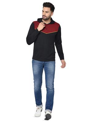 black color block t-shirt - 16704443 - Standard Image - 4