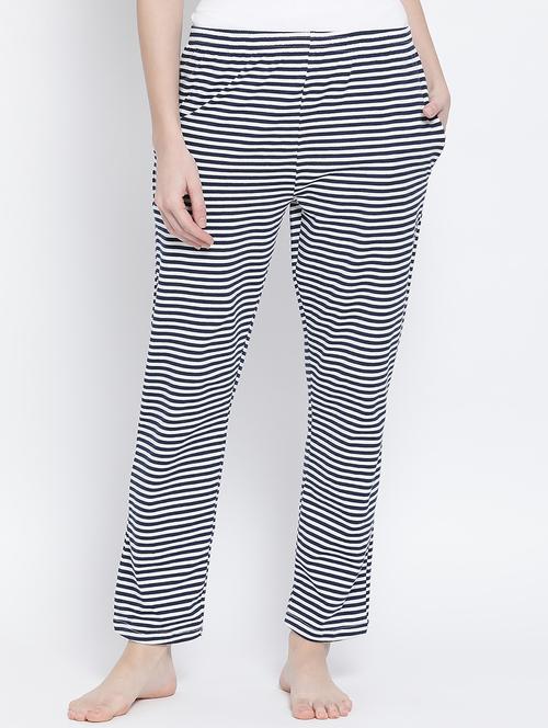 high rise striped pajama - 16704706 - Standard Image - 1