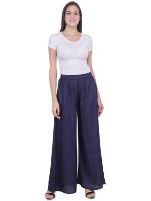 solid flared palazzo - 16705535 - Standard Image - 4