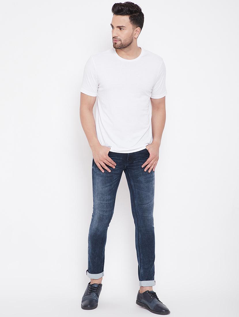 blue light washed jeans - 16706024 - Zoom Image - 4