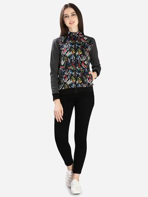 quirky sleeved mandarin neck jacket - 16706199 - Standard Image - 4