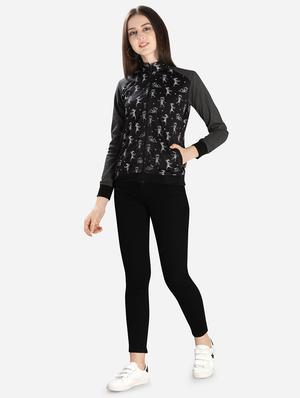 quirky sleeved mandarin neck jacket - 16706200 - Standard Image - 4