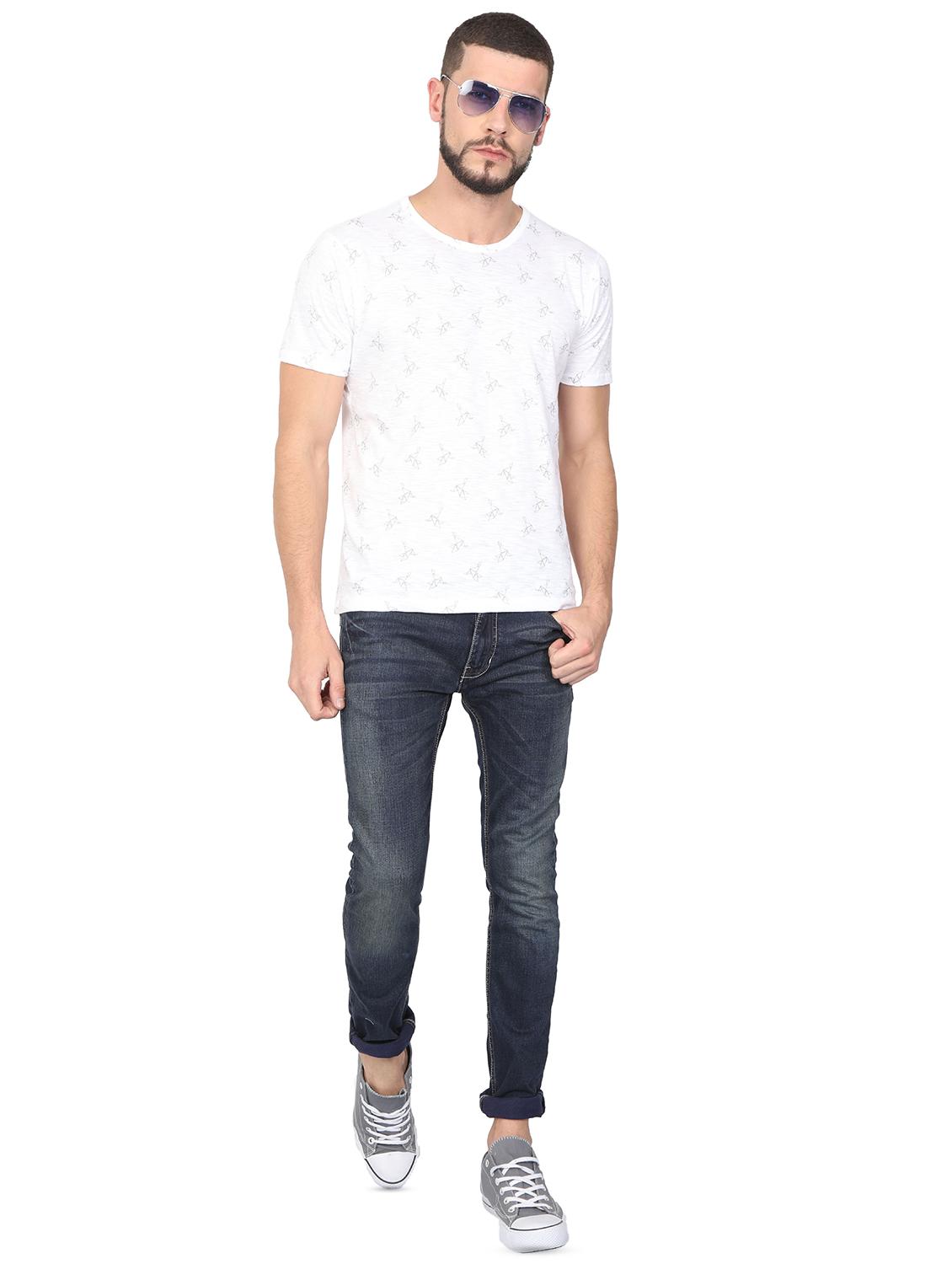 white printed t-shirt - 16708910 - Zoom Image - 4