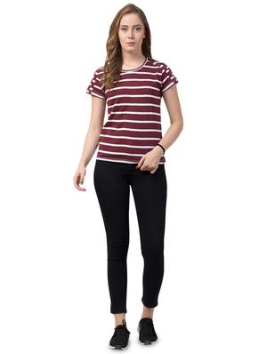 round neck striped tee - 16708915 - Standard Image - 4