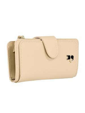 beige leatherette (pu wallet - 16709353 - Standard Image - 4