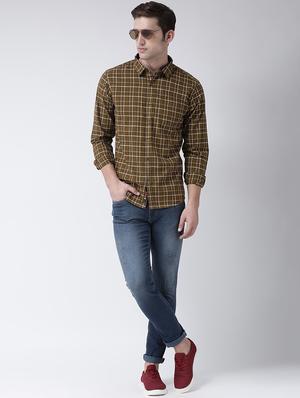 green checkered casual shirt - 16709415 - Standard Image - 4
