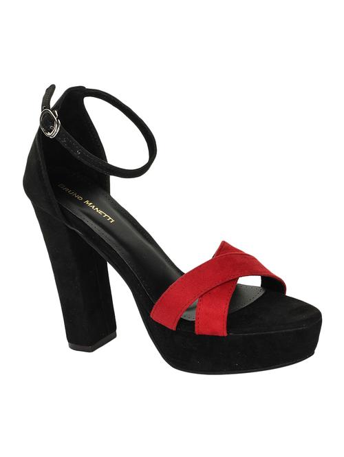 red back strap sandals - 16709730 - Standard Image - 1