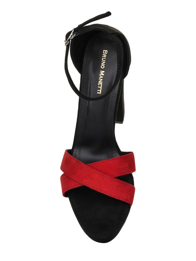 red back strap sandals - 16709730 - Zoom Image - 4