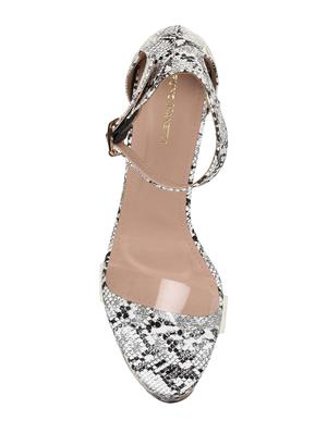 white closed back sandals - 16709731 - Standard Image - 4