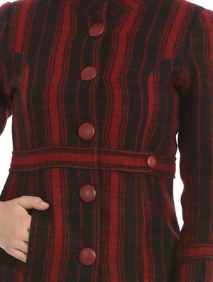 red belted wool other coat - 16711770 - Standard Image - 4