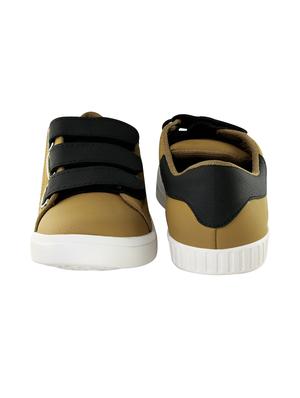 tan leatherette slip on sneakers - 16711856 - Standard Image - 4