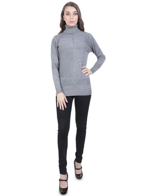 turtle neck solid pullover - 16712010 - Standard Image - 4