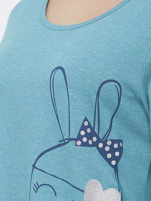 round neck quirky capri set - 16713050 - Standard Image - 4