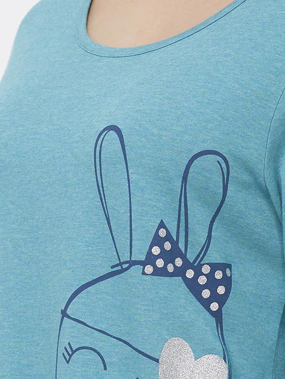 round neck quirky capri set - 16713050 - Zoom Image - 4