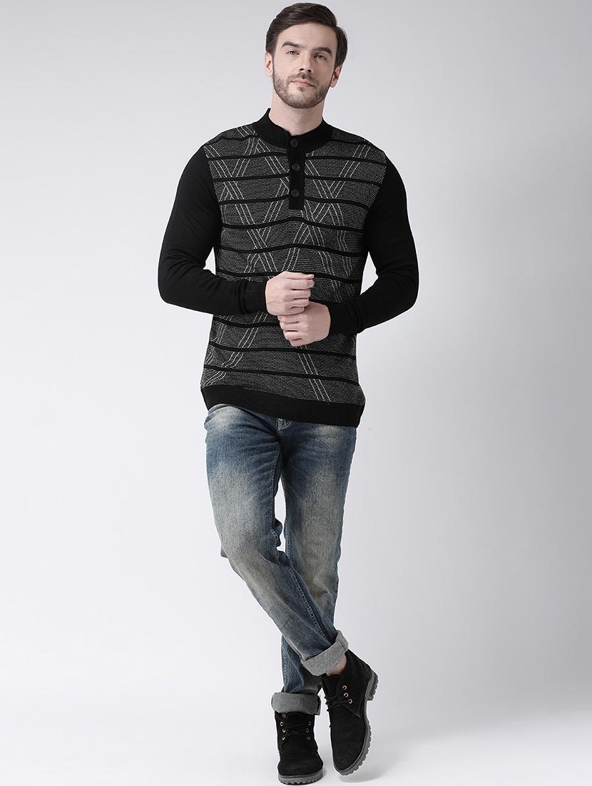 black striped pullover - 16713502 - Zoom Image - 4