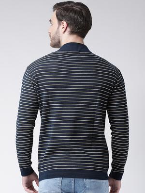 navy blue striped pullover - 16713526 - Standard Image - 4