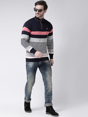 blue striped pullover - 16713539 - Standard Image - 4
