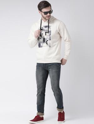 beige chest printed sweatshirt - 16713554 - Standard Image - 4