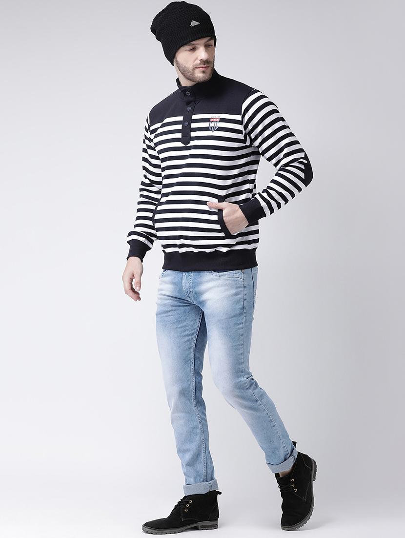 white striped sweatshirt - 16713555 - Zoom Image - 4
