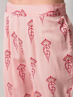block print kurta pant set - 16714197 - Standard Image - 7