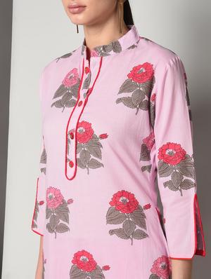 floral kurta pant set - 16714200 - Standard Image - 4
