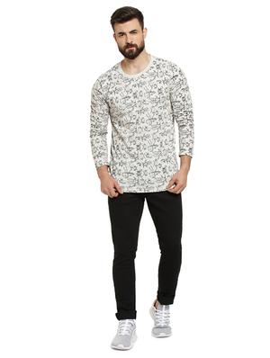 white printed t-shirt - 16716904 - Standard Image - 4