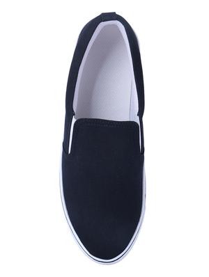 blue canvas slipons - 16718014 - Standard Image - 4