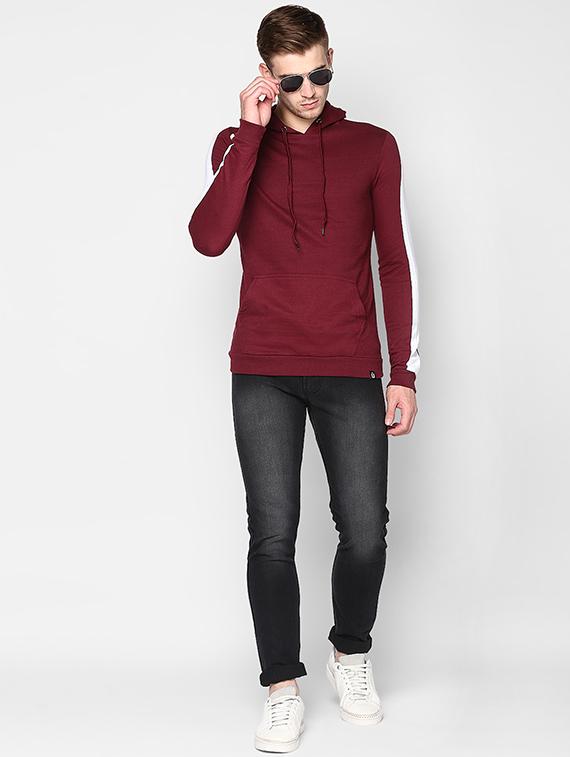 red striped hooded sweatshirt - 16718263 - Zoom Image - 4