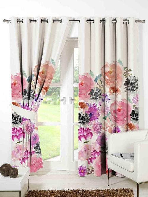 polyester poly duck digital printed window curtain 1 -piece - 16719165 - Standard Image - 1