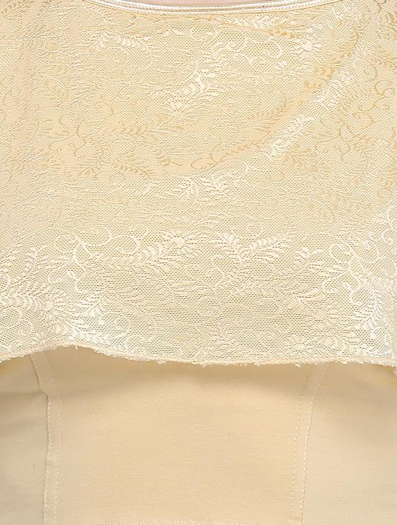 cape style solid blouse - 16719657 - Zoom Image - 4