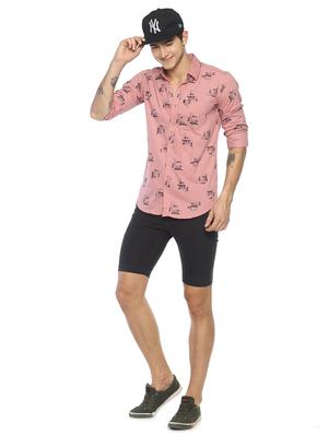 pink printed casual shirt - 16721143 - Standard Image - 4
