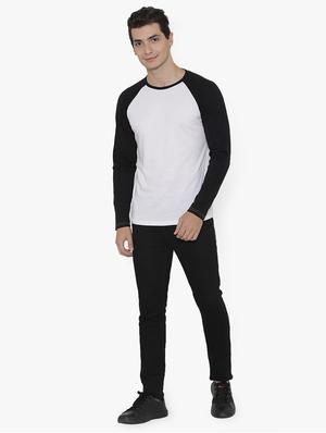 monochrome colorblock raglan t-shirt - 16721605 - Standard Image - 4