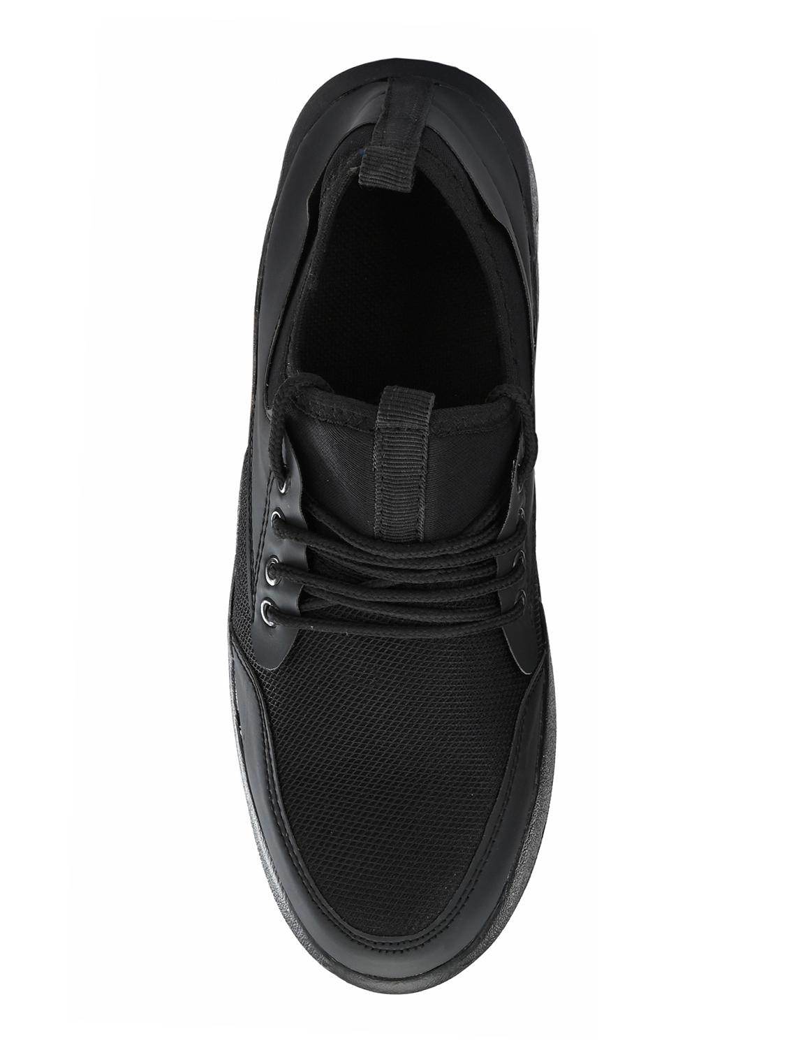 black mesh lace up sport shoes - 16722708 - Zoom Image - 4