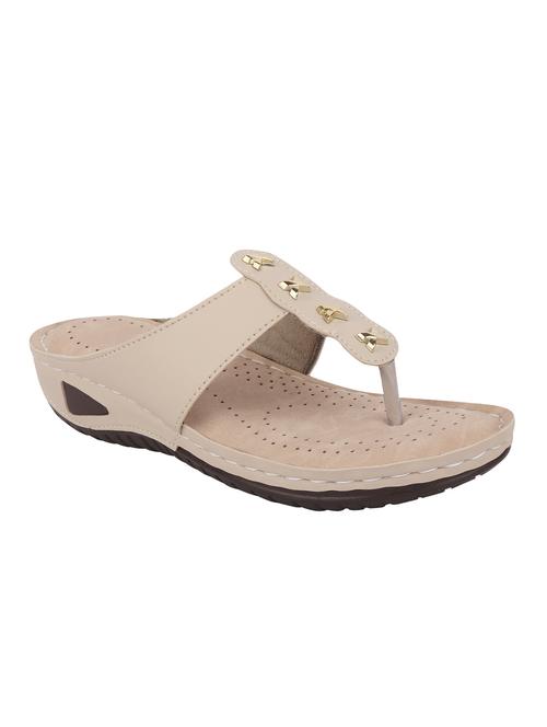 beige toe separator sandals - 16722871 - Standard Image - 1