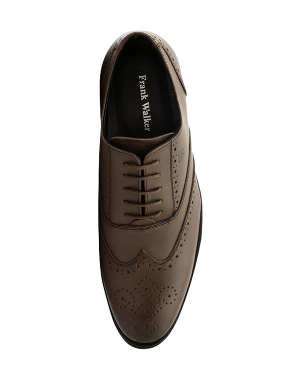 brown leather lace-up brouges - 16722999 - Zoom Image - 4