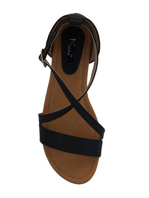 black closed back sandals - 16723003 - Standard Image - 4