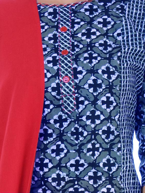 printed kurta pant set - 16723073 - Zoom Image - 4