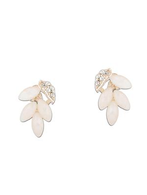 red metal studs earring - 16724726 - Standard Image - 4