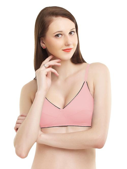 lightly padded floral patch bra - 16724805 - Standard Image - 1