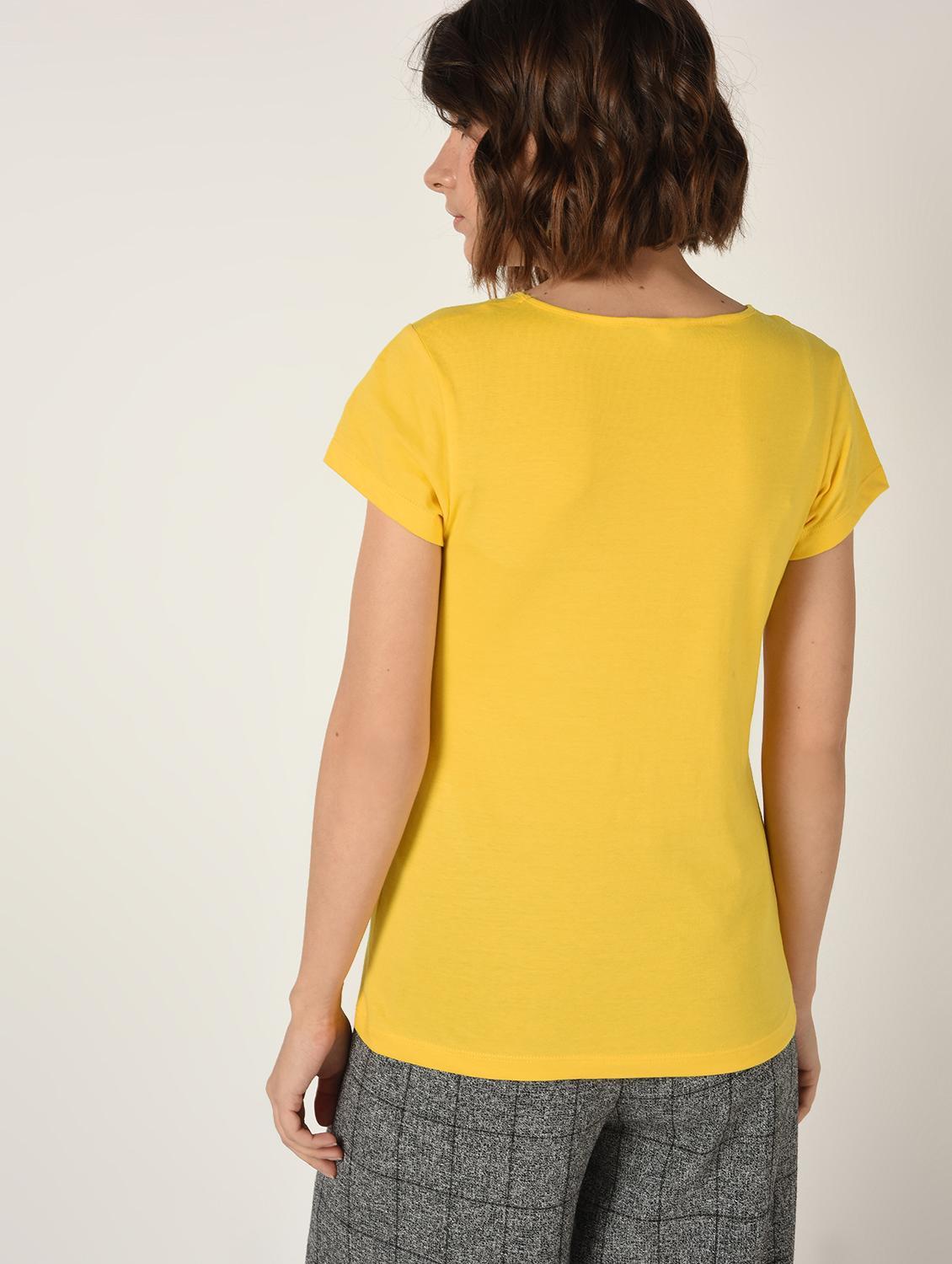 round neck graphic tee - 16724816 - Zoom Image - 4