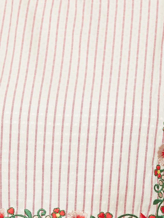 striped straight kurta - 16725204 - Zoom Image - 4