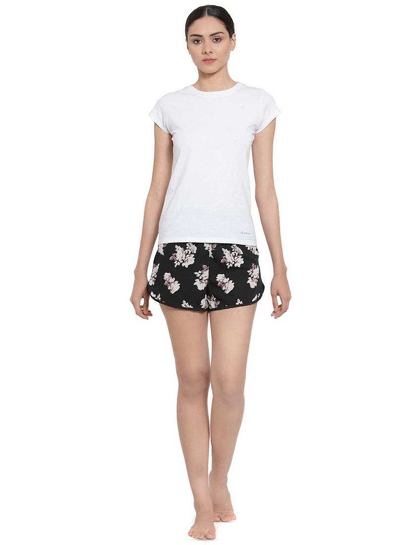 high rise floral shorts - 16725879 - Zoom Image - 4