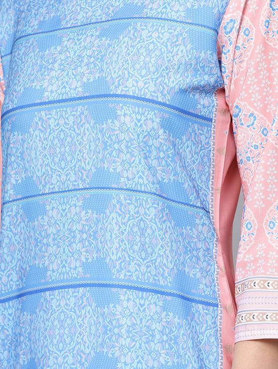 printed straight kurta - 16725998 - Zoom Image - 4