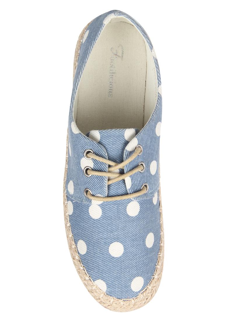 blue lace-up casual shoes - 16726217 - Zoom Image - 4