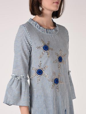 striped kurta pant set - 16728275 - Standard Image - 4