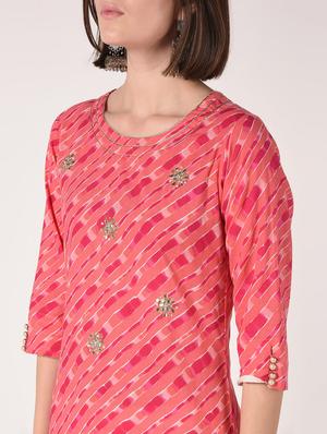 printed kurta palazzo set - 16728281 - Standard Image - 4